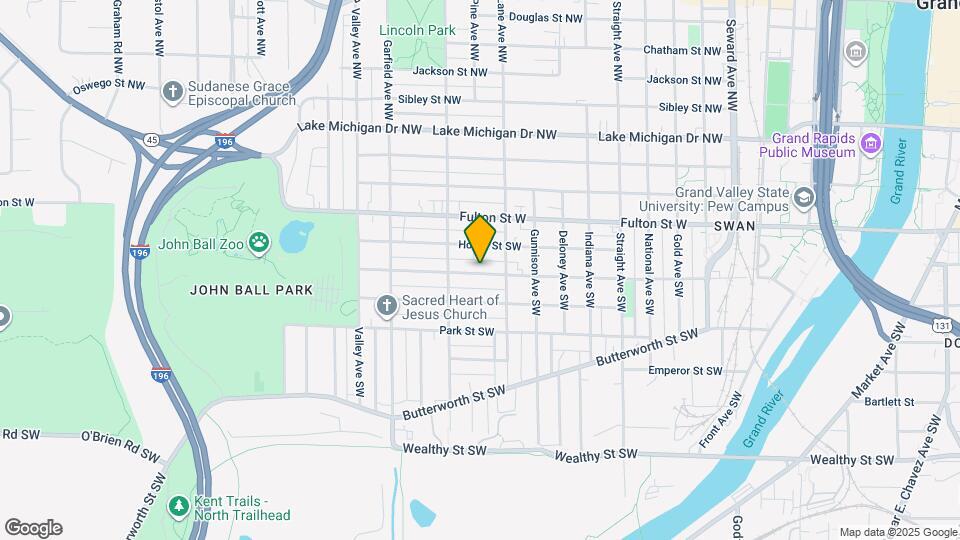 1027 Watson St SW Map and Location Details