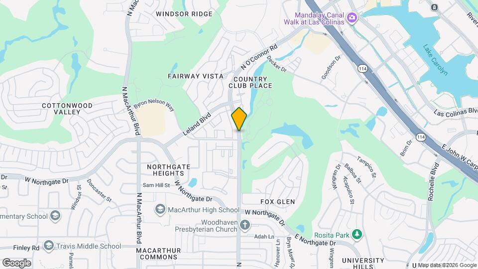4533 N O'Connor Rd Map and Location Details
