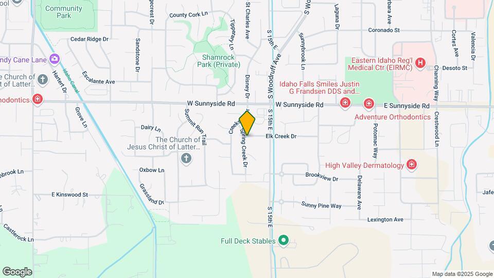 3535 Spring Creek Dr Map and Location Details