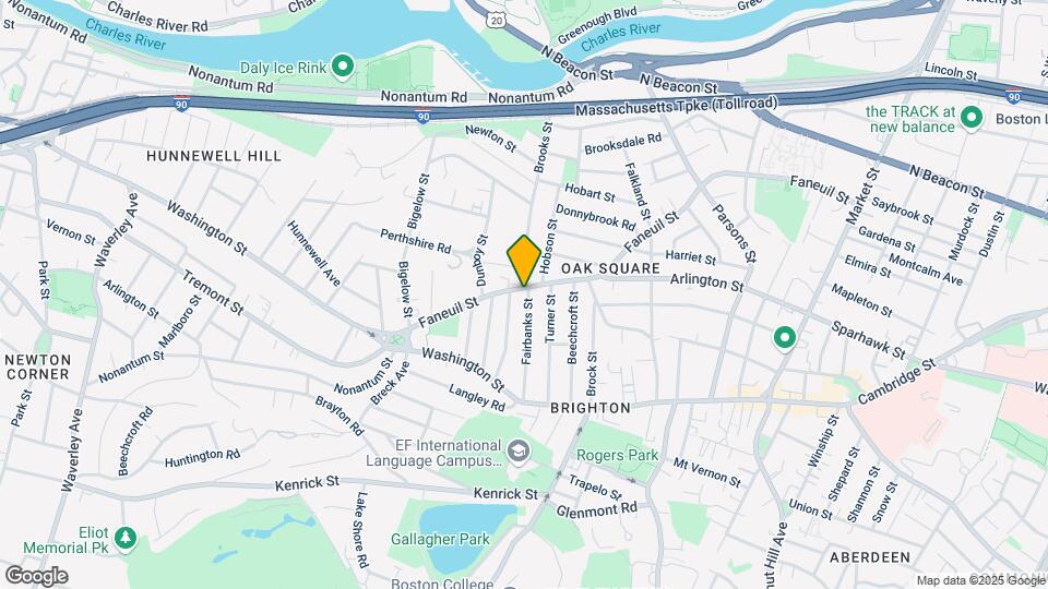310 Faneuil St, Unit 2 Map and Location Details