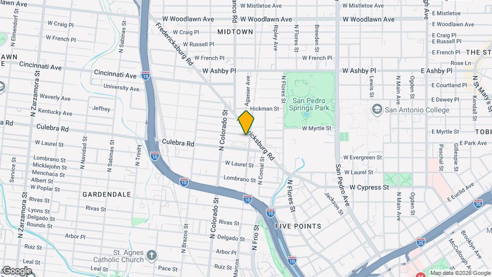 106 Cornell Ave Map and Location Details