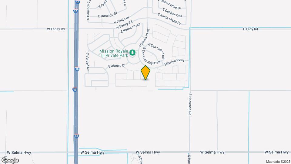 2531 E San Miguel Dr Map and Location Details