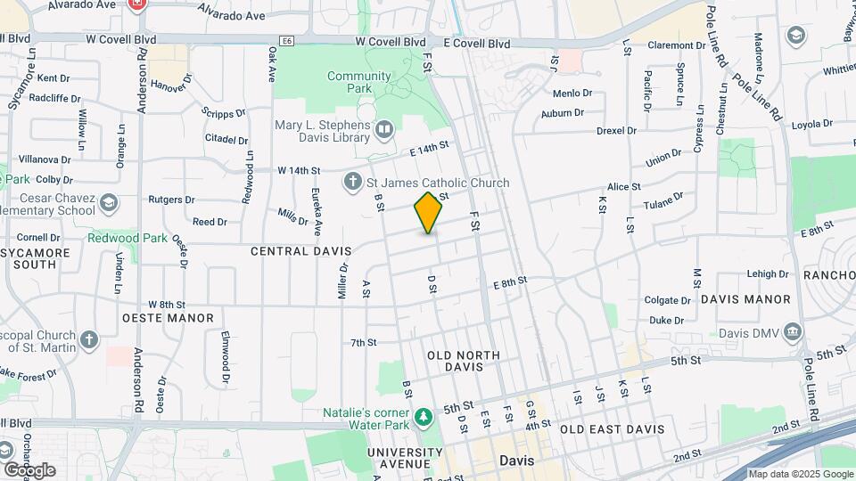 421 10th St Map and Location Details
