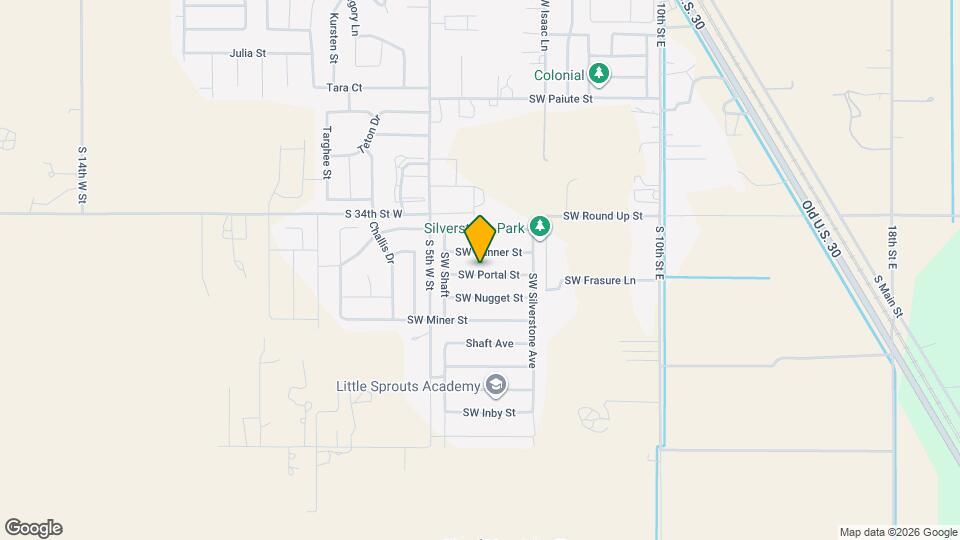 700 SW Portal St Map and Location Details