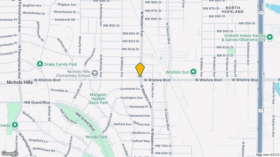 1101 W Wilshire Blvd Map and Location Details