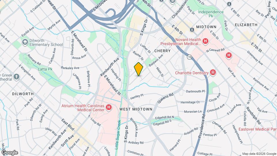 705 Baldwin Ave Map and Location Details