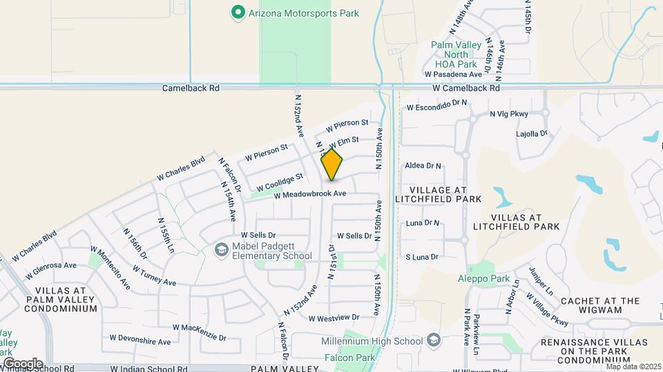 4702 N 151st Dr Map and Location Details
