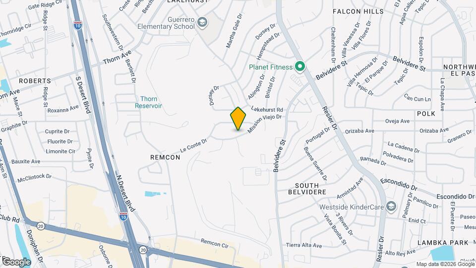 7419 Mission Viejo Dr Mapa y Detalles de la Ubicación