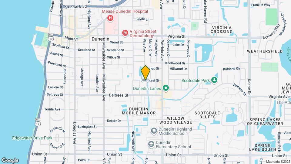 839 Lyndhurst St Map and Location Details