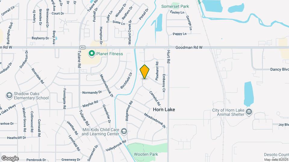 6760 Camelot Rd Map and Location Details