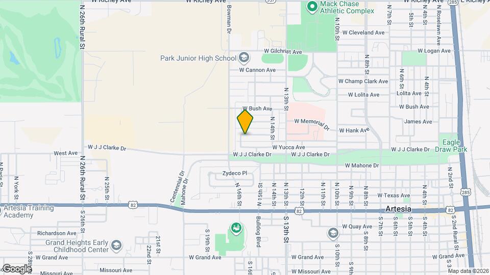 1509 W Hank Ave Map and Location Details