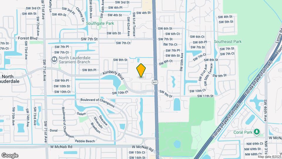 302 S Santa Catalina Cir Map and Location Details