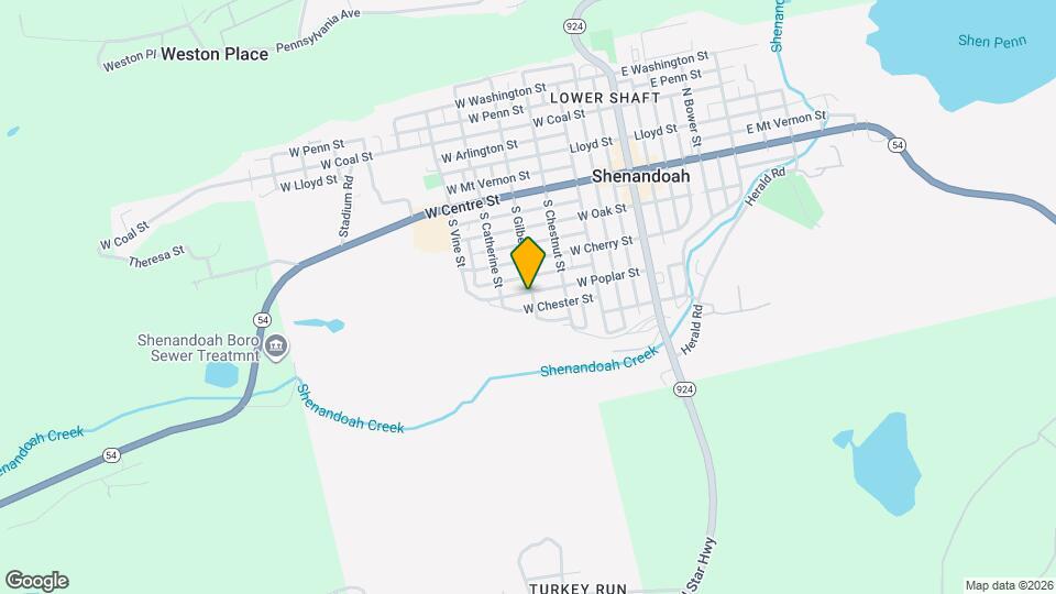 416 W Poplar St Mapa y Detalles de la Ubicación