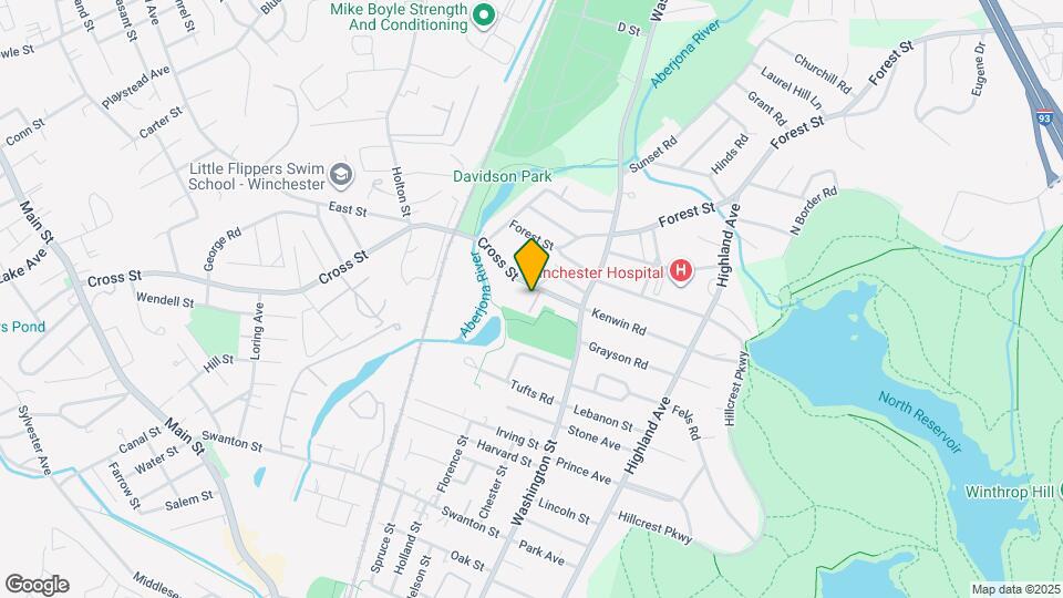 36 Cross St Map and Location Details