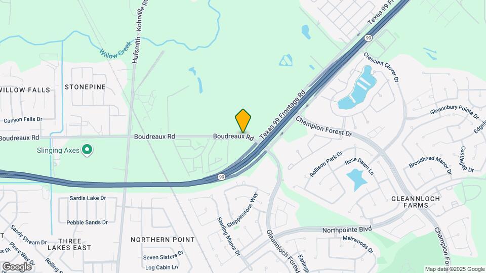 10921 Boudreaux Rd Map and Location Details