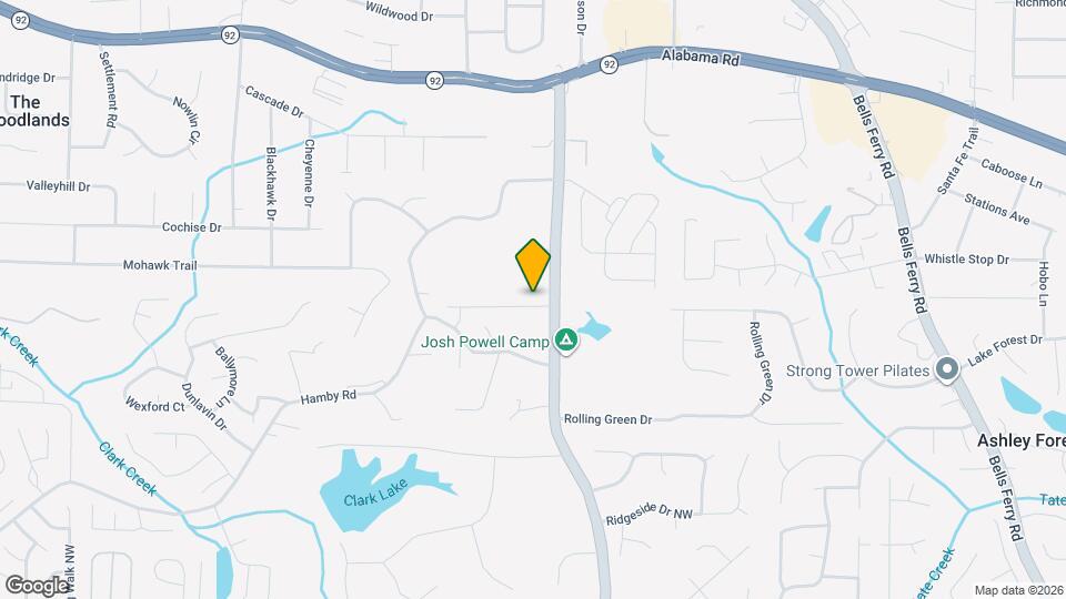 1416 Oak Ln Map and Location Details