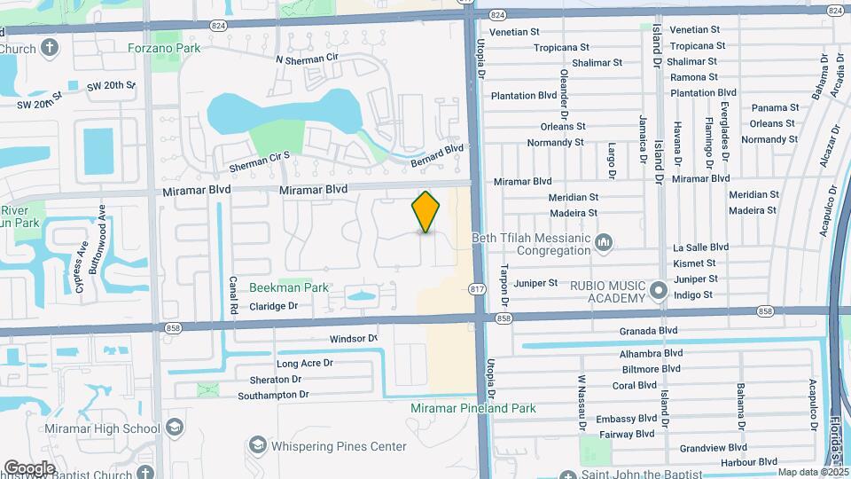 2725 SW 82nd Ave Map and Location Details