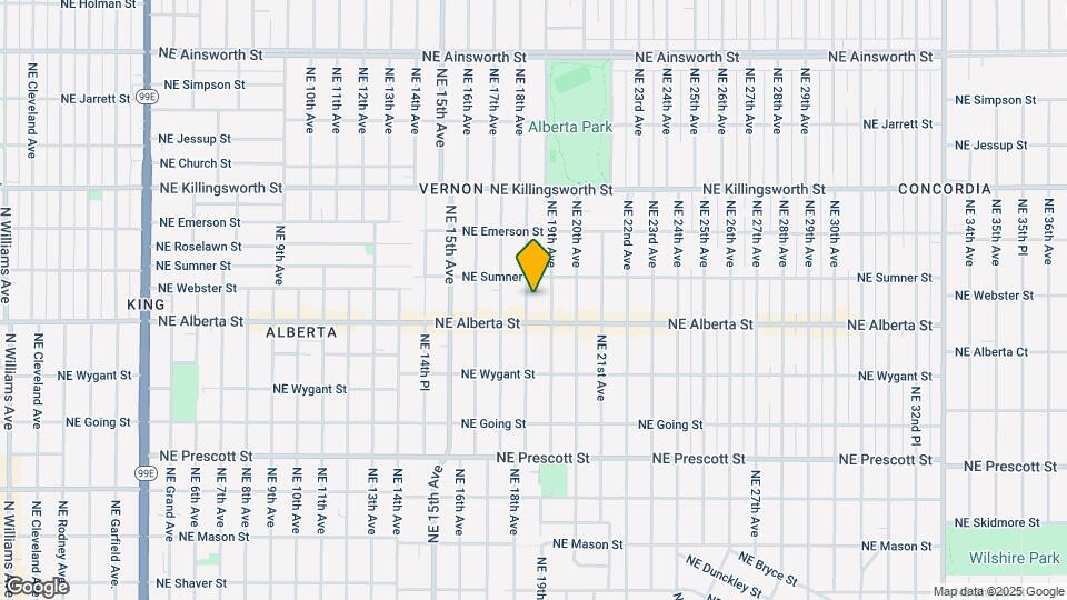 5040 NE 18th Ave Map and Location Details