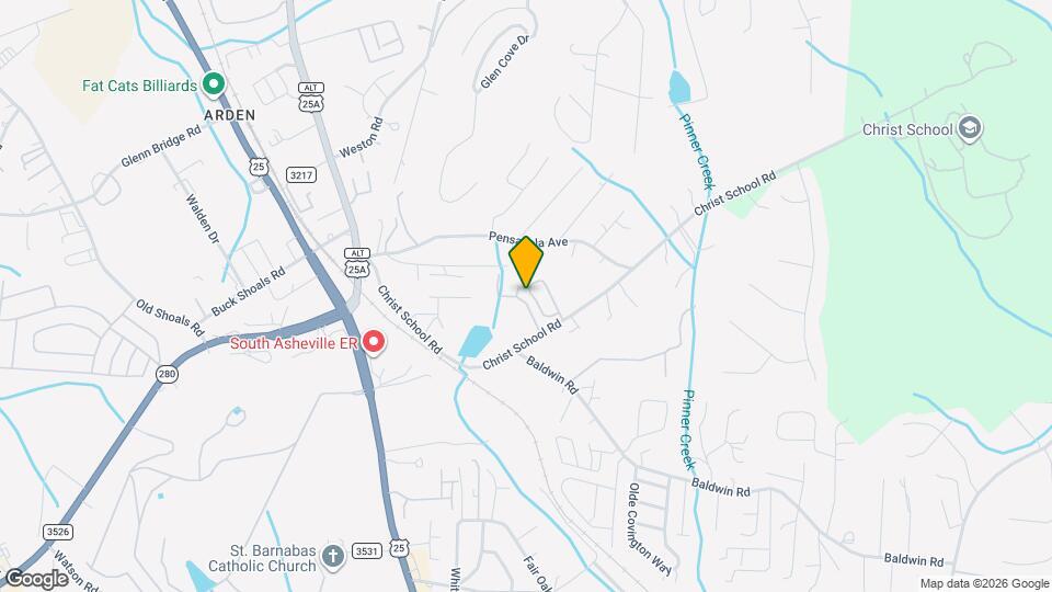 341 Oak Br Rd Map and Location Details