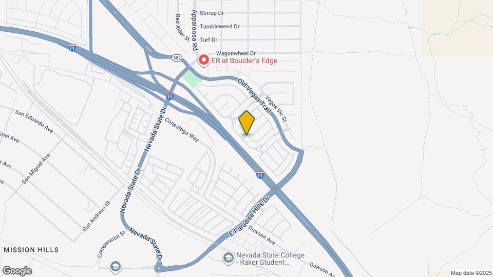 2505 April Breeze Ln Mapa y Detalles de la Ubicación