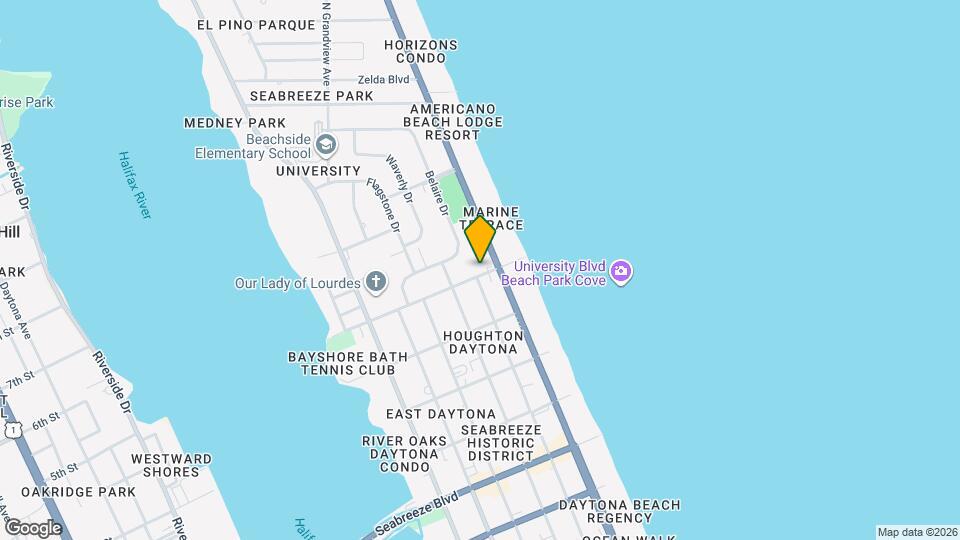 601 University Blvd Map and Location Details