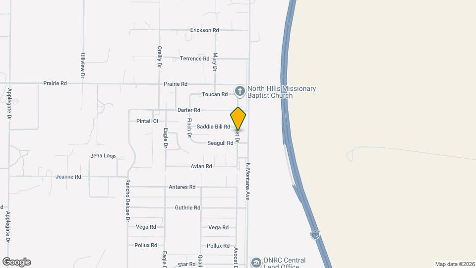 7935 Avocet Dr Map and Location Details