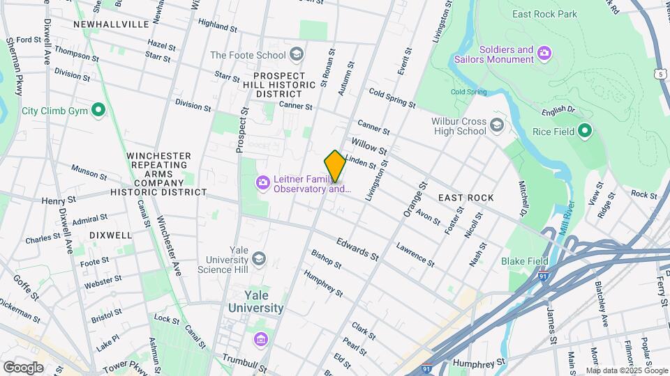 401 Whitney Ave Mapa y Detalles de la Ubicación