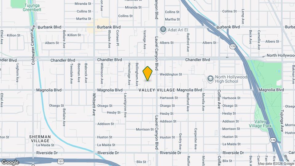 5228 Vantage Ave, Unit 6 Mapa y Detalles de la Ubicación