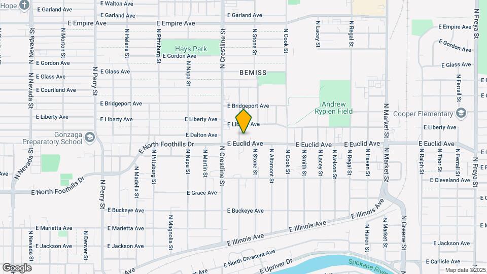 3206 N Lee St Map and Location Details