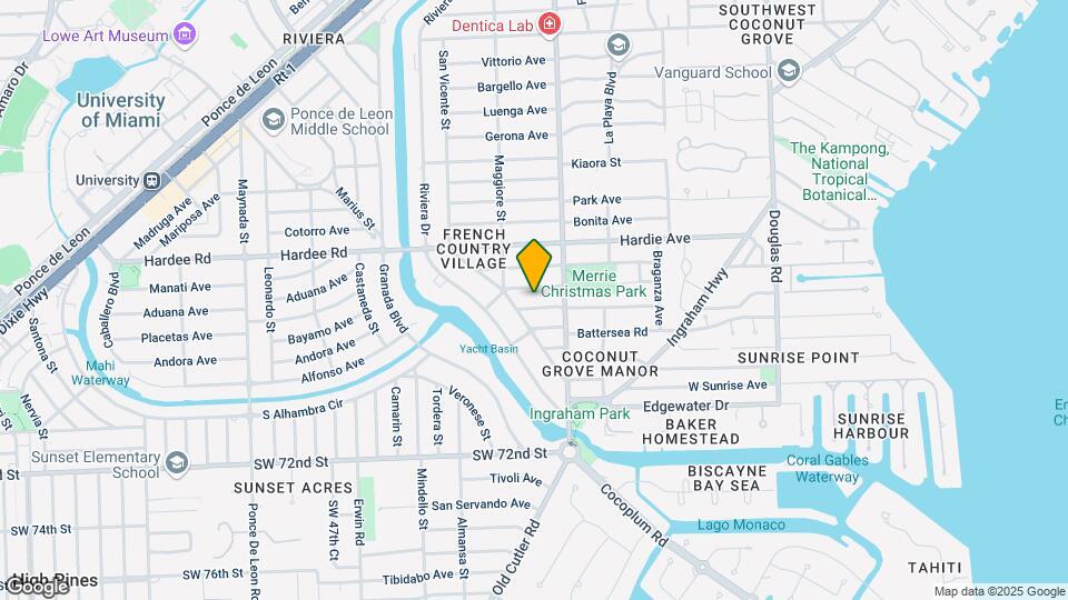 427 Garlenda Ave Mapa y Detalles de la Ubicación