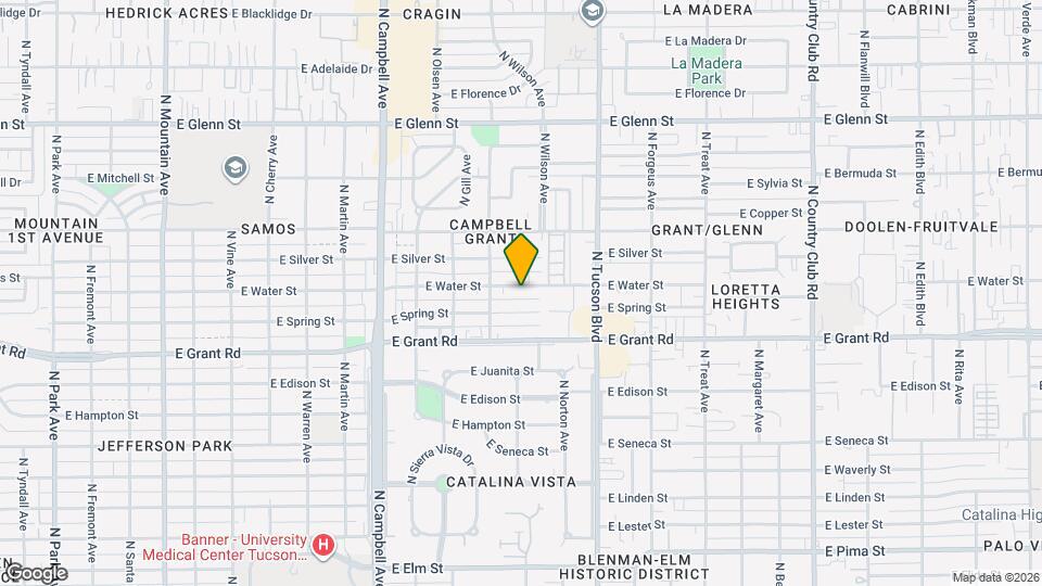 2234 E Water St Map and Location Details