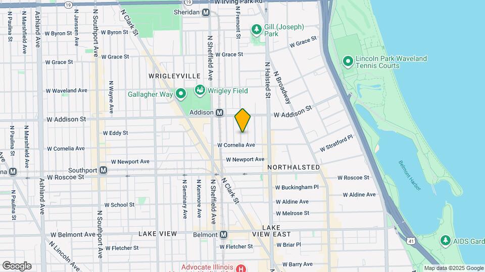 3517 N Fremont St, Unit G08C Mapa y Detalles de la Ubicación