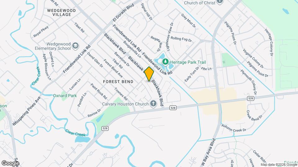 17119 Barcelona Dr Map and Location Details