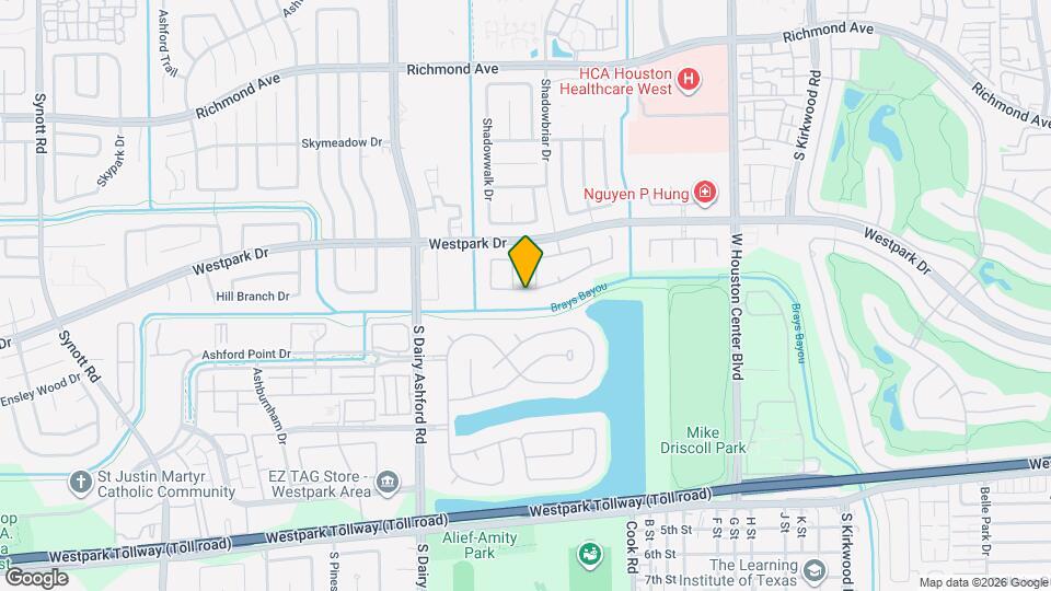 12427 Shadowvista Dr Map and Location Details