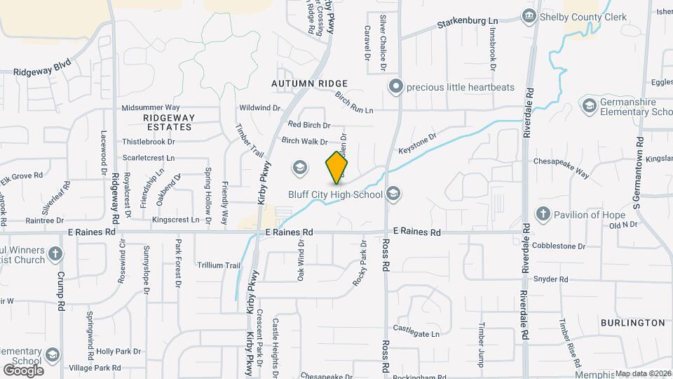 4087 Birch Glen Dr Map and Location Details