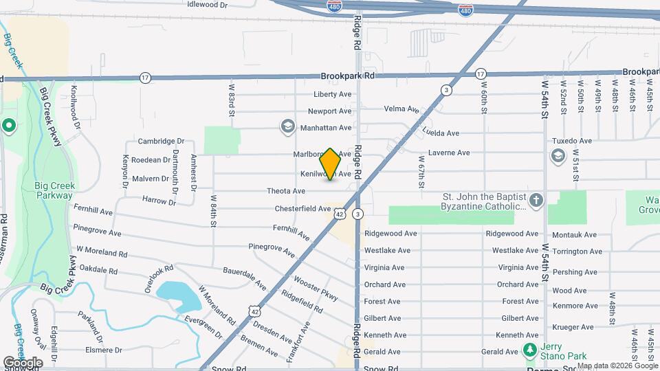 7508 Theota Ave Map and Location Details