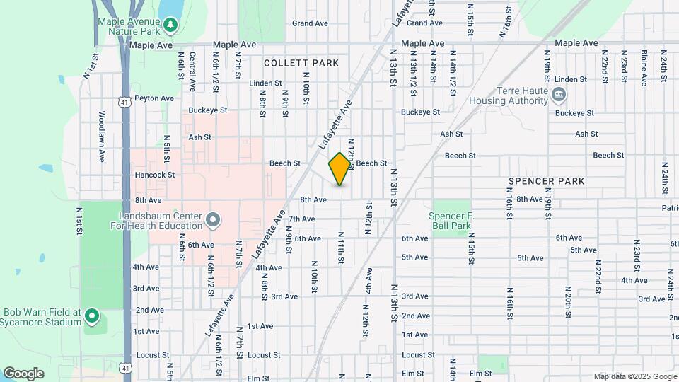1616 N 11th St Mapa y Detalles de la Ubicación