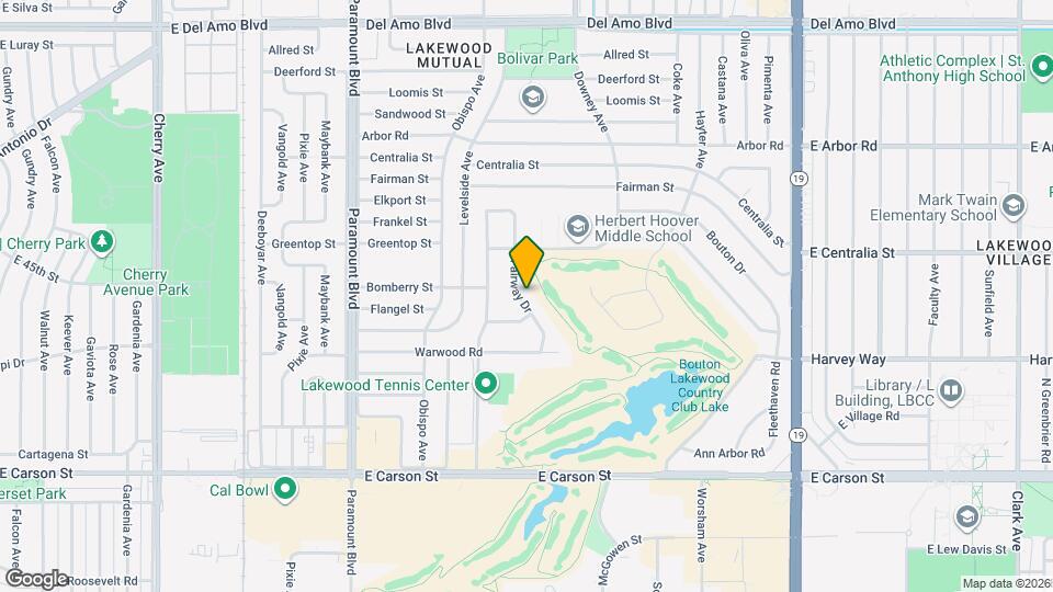 4368 Fairway Dr Map and Location Details