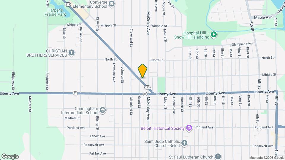 1171 S Madison Rd Mapa y Detalles de la Ubicación