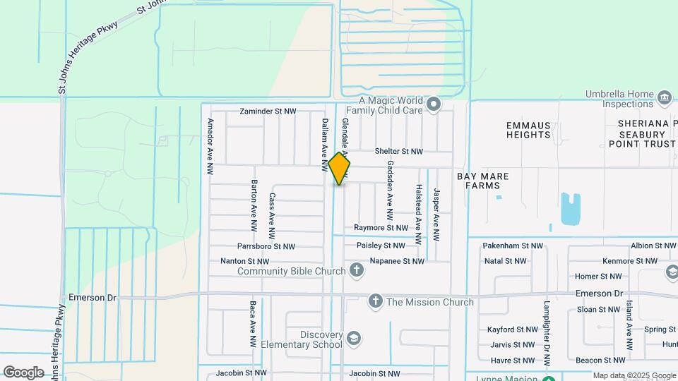 1568 Glendale Ave NW Map and Location Details
