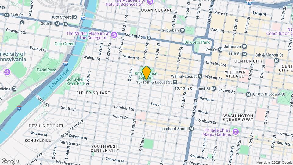 1810 Rittenhouse Square-Unit -613 Map and Location Details