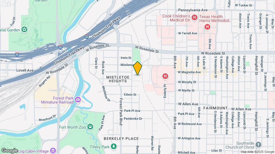 2111 Harrison Ave Map and Location Details