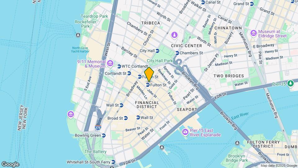 82 Nassau St Map and Location Details