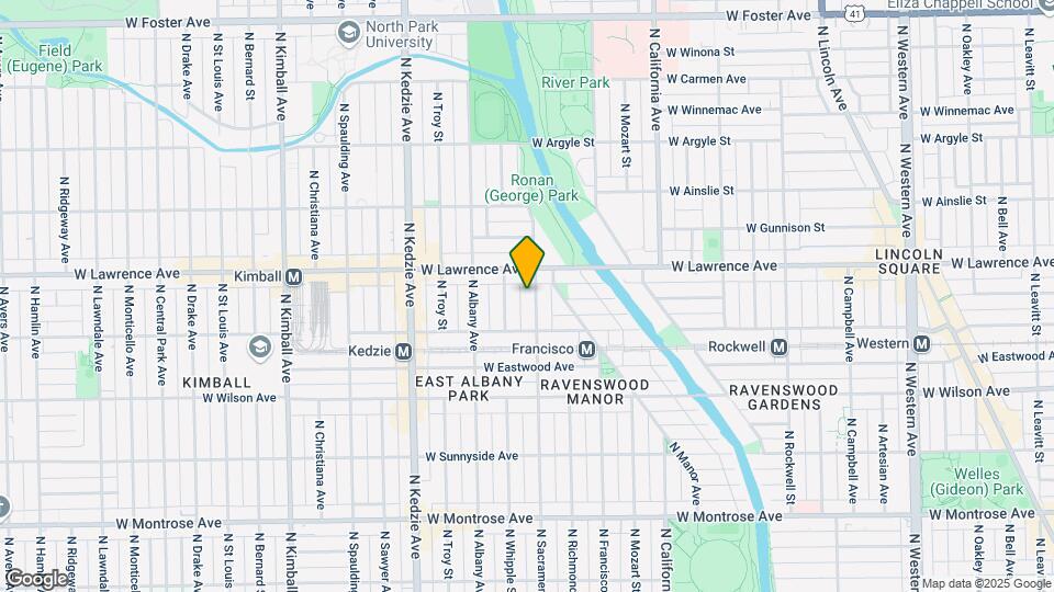4730 N Sacramento Ave Mapa y Detalles de la Ubicación