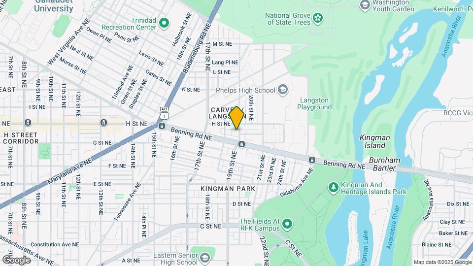 758 19th St NE Map and Location Details