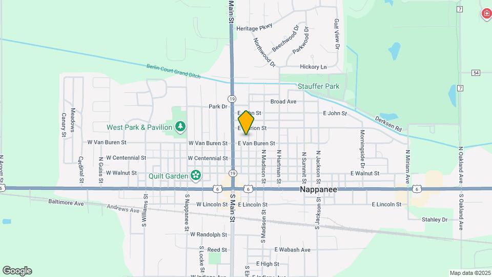 Main Street Manor Map and Location Details