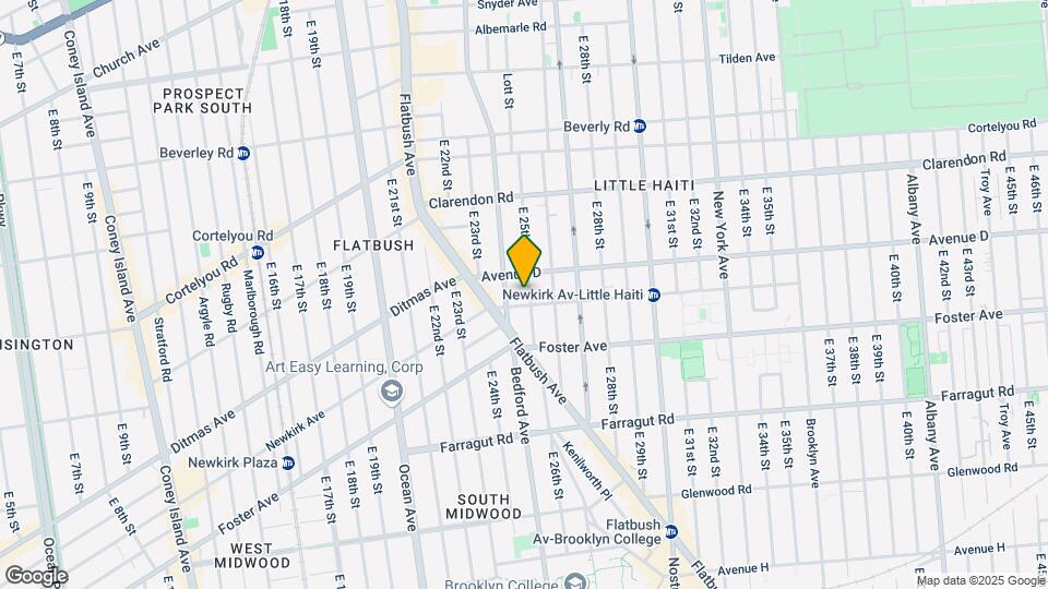 2415 Newkirk Ave Map and Location Details