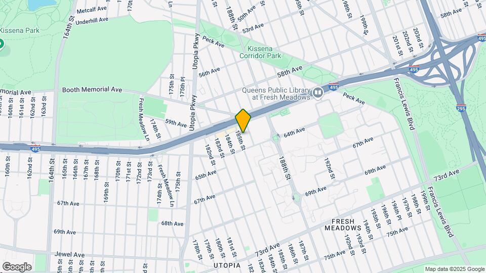 6123 185th St Map and Location Details