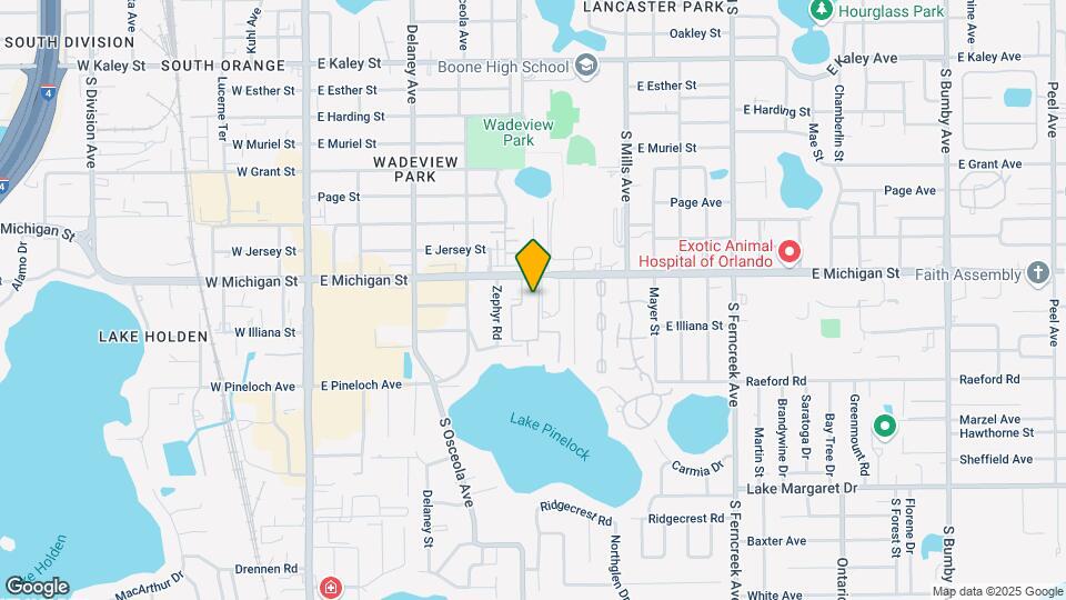 730 E Michigan St Map and Location Details