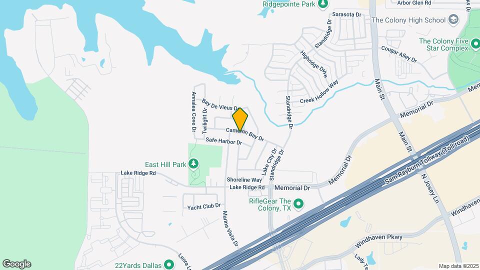 2812 Cameron Bay Dr Map and Location Details